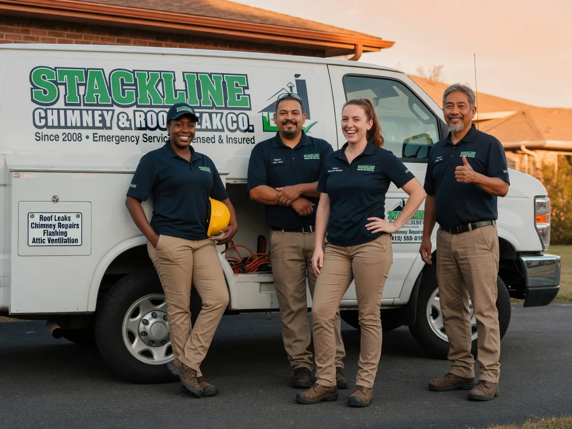 Chimney flashing repair company in Parkman, OH